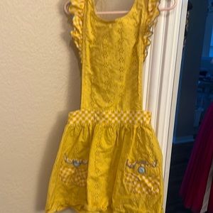 Matilda Jane size 8 yellow adorable jumper